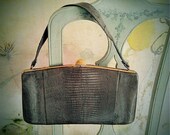 Vintage Lizard Skin Handbag 1950s