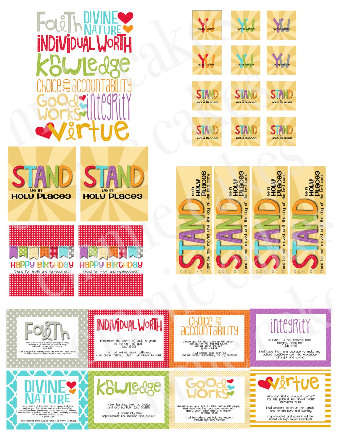 2013 Young Women Values Kit Il_570xn