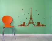 I Love Paris wall art decals
