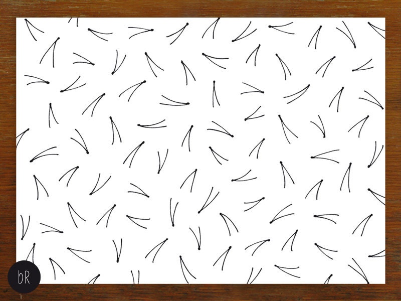 eco-friendly PINE NEEDLES postcard by bastisRIKE