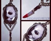 Michael Myers Halloween Cameo Necklace