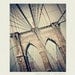 New York City Photography - Brooklyn Bridge Wall Decor - Pathway- office decor, brooklyn wall art. bridge art. architecture.