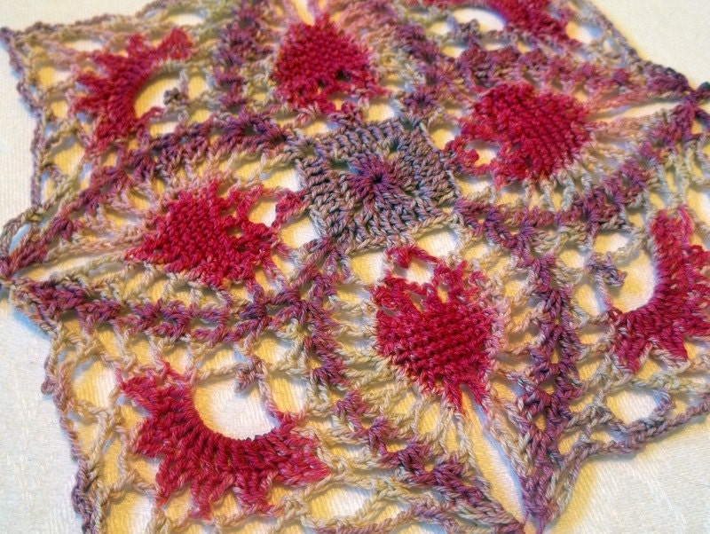 Pink Pineapple Doily