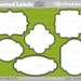Assorted Labels (18 Pack) - BUY 2 GET 2 FREE - Personal and Commercial Use - digital clipart frames clip art