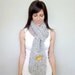 INSTANT DOWNLOAD Pocket Scarf Crochet PATTERN chunky winter scarf with pockets pdf for her