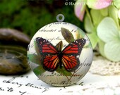 New Technology - 1pcs 33mm (PL-33-288) Handmade Antique Bronze Brass Photo Locket Pendant / Charm