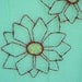 Barbed Wire Art Red Poinsettia Trio Christmas Decor Wall or Door Hanging