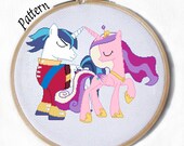 Shining Armor and Cadence - Advanced  cross stitch pattern -This day IS Perfect Cross Stitch Pattern - My Little Pony
