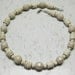 Cream Agate Necklace - Tan - Beige - Sand - Natural - Gemstone