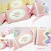 Kawaii Sweet Love Pink Candy Giftbox Cute Valentine's Day Easter Love Birthday Party Treatbox Sweet Box Packaging Editable Printable PDF