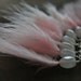 ON SALE Earrings Dangle Pink Marabou Feathers: "Summer Flirtation" RETIRES Midnight 7/23/2013