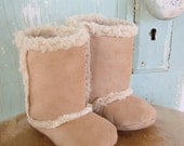 Baby Boots Pattern - Lambs Wool Baby Boots PDF Pattern - size 3 months to 2T
