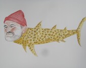 Bill Murray as a jaguar shark