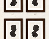 SUPERNATURAL silhouette small print / choose one /