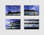 Art Deco Architecture Fine Art Photography - 18x12 Aluminium Mounted Print Set - Ready To Hang Museum Quality Artwork