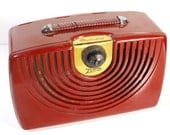 Original Boombox Deco Zenith Holiday Radio