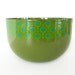 Mod green and blue Enamel VEFA Bowl Merrill Ames