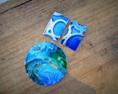 Vintaj Natural Brass altered pendants and charms