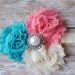 Shabby Chic Headband - Classic Trio