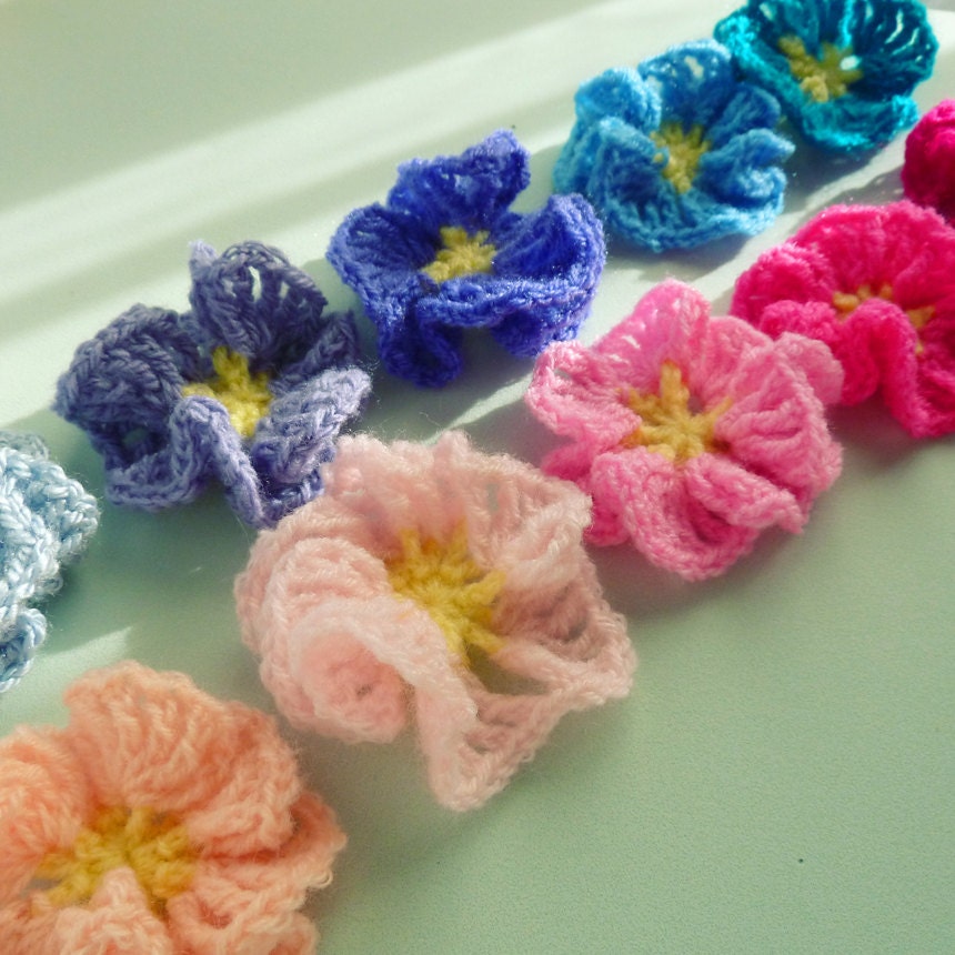 pdf Crochet Pattern Flower Amelie PHOTO tutorial - PDF ebook - autumn winter brooch, embellishment, shawl pin, accessory - Easy