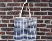 Subway Grates Market Tote, in Earl Gray