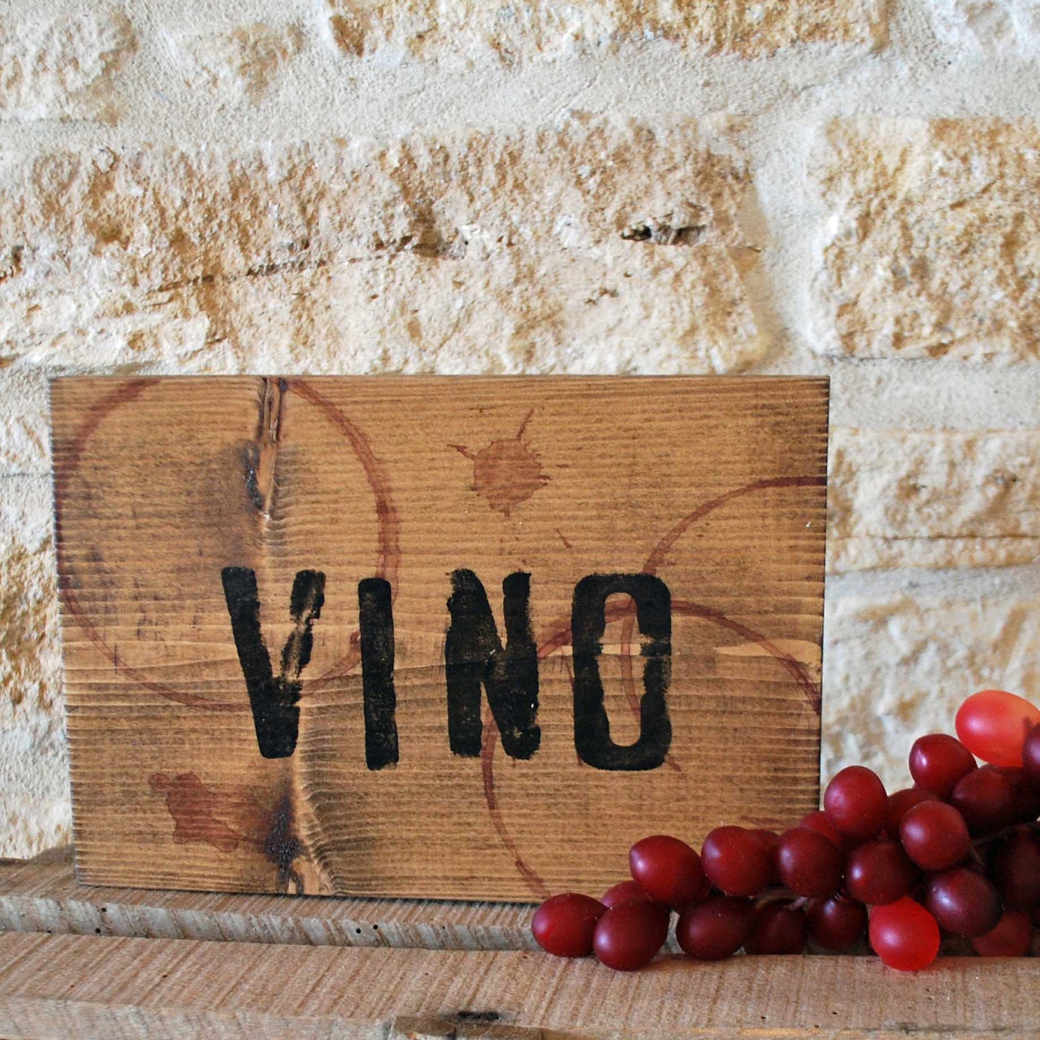 VINO wine sign, Wine Bar Decor, Wine Gift