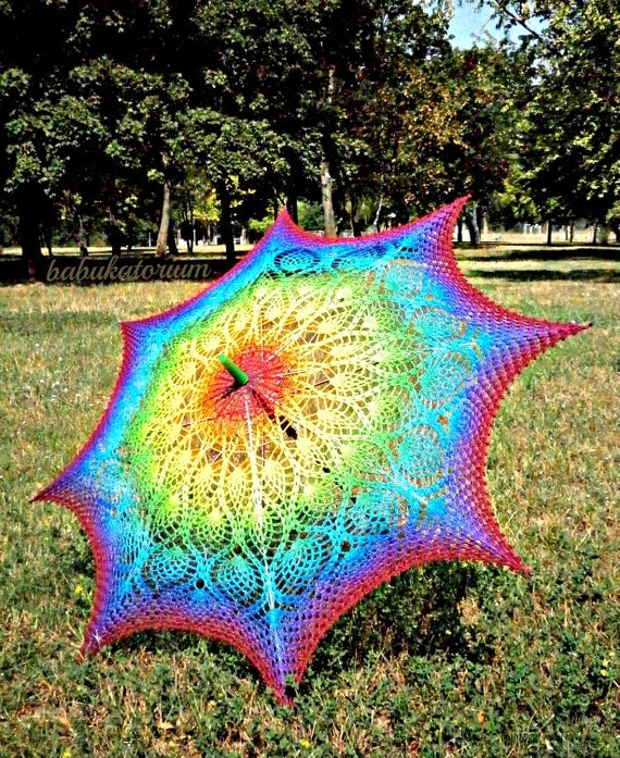 Pineapple Lace Parasol