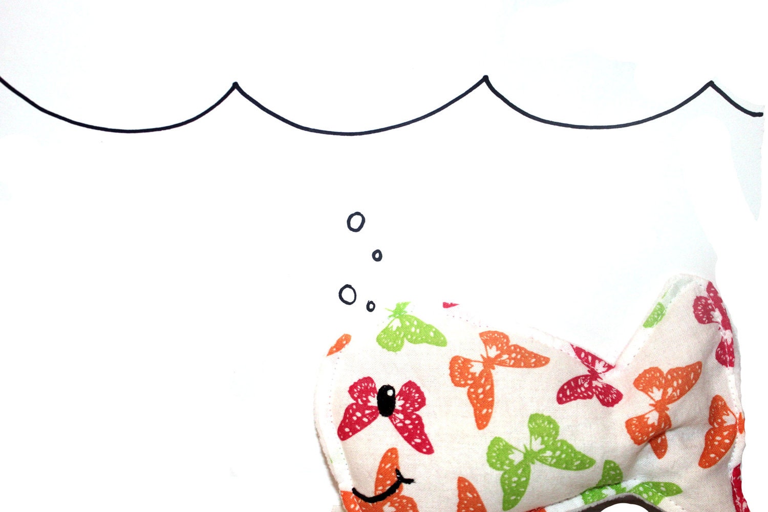 Hot or Cold Pack Boo Creature Fish Neon Butterflies