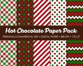 Hot Chocolate Printable Paper Pack - For Commercial or Personal Use Il_170x135