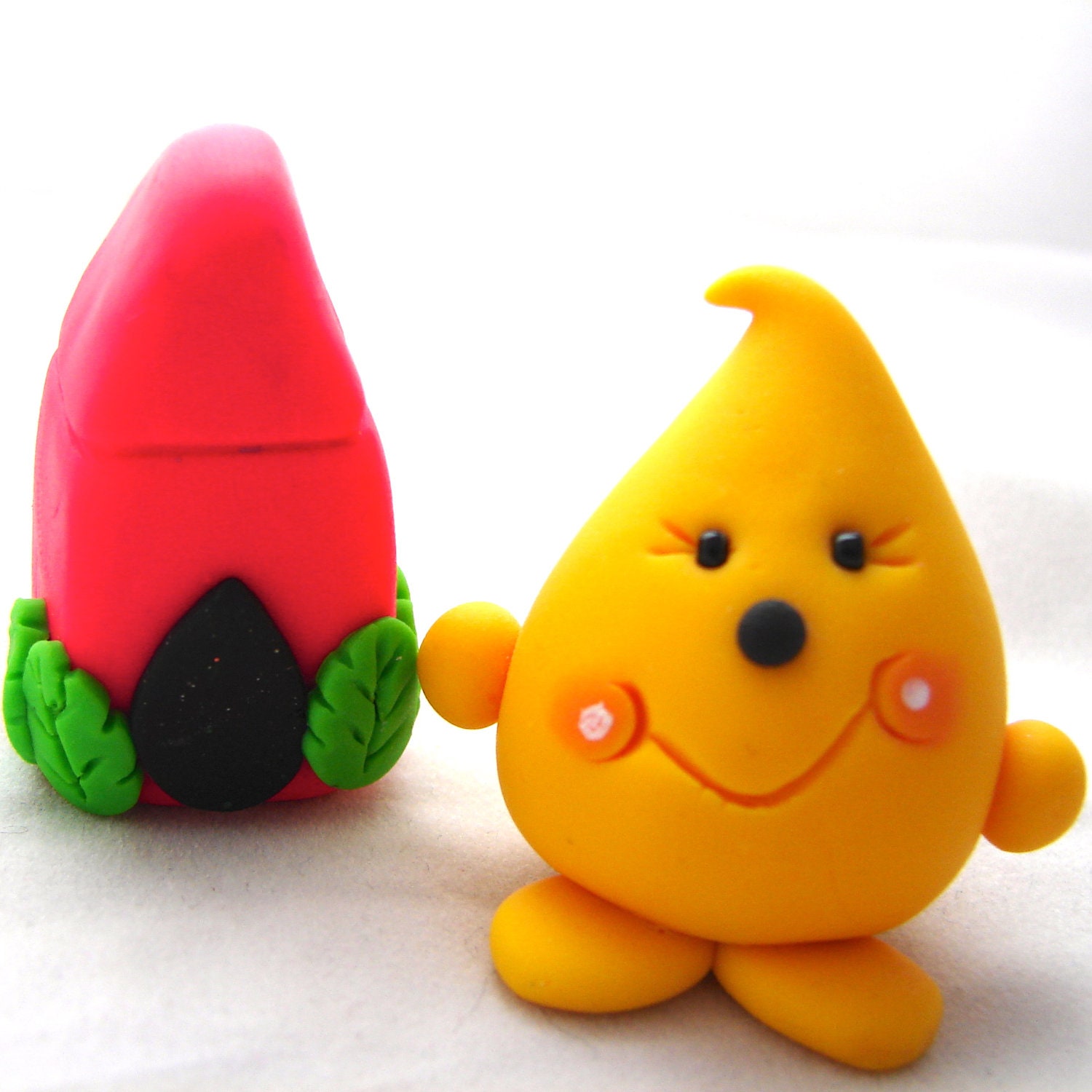 Polymer Clay House Miniature - Parker Scene Accessory Sculpted Figure