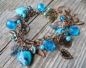 Autumn Leaves Charm Bracelet