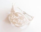 Lace Bracelet - Firenze in Ivory - Bridal Jewelry - ONLY TWO LEFT