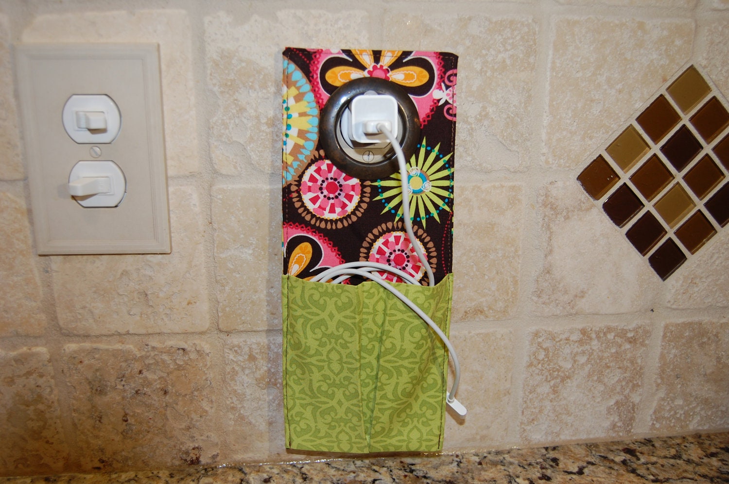 Cell Phone Holder Wall Socket Charging Holder IPhone