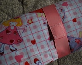 Chalkboard to Go travel chalkboard -little ballerina princess on plaid hearts