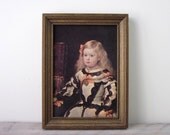 Framed Portrait of Young Girl