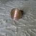 Antique 1908 Copper Indian Head Penny Ring