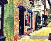 Wall Art / Photography / Wine Mill Print / Wine & Spirits Art / Landscape Photograph - Wine Store
