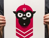 Griffin 11 x 14 Screenprint
