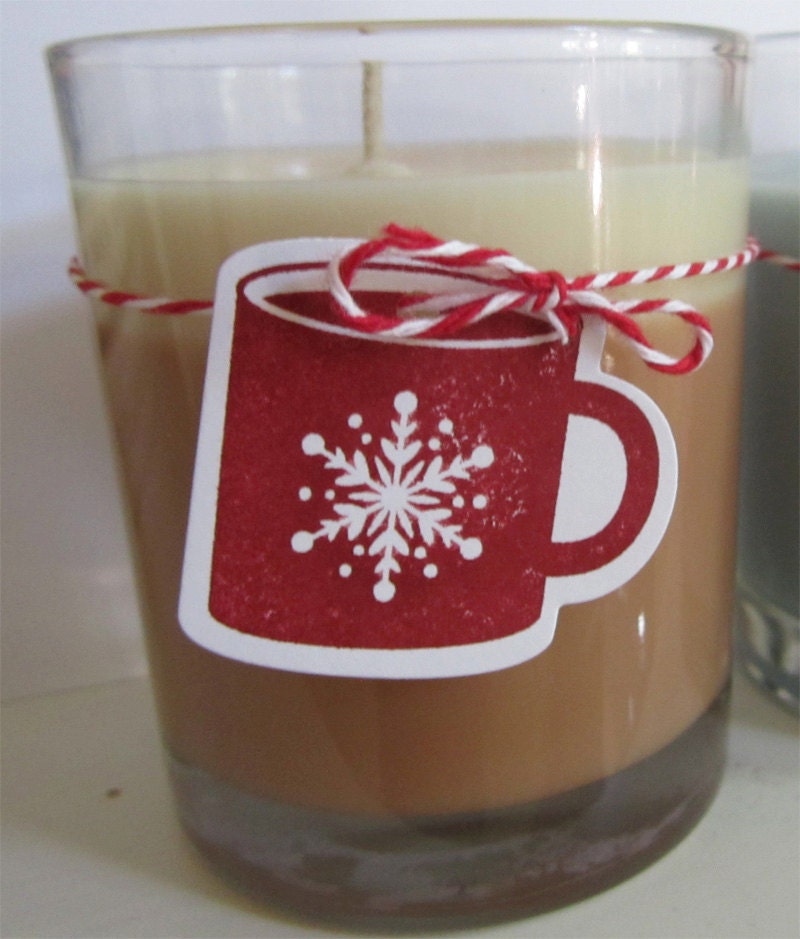 GINGERBREAD LATTE Organic soy jar candle - 50h burn time