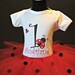 Lady Bug Personalized Birthday Tutu Outfit