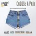 Galaxy Shorts / High Waisted Denim Shorts Cut Offs / 29 Waist / Hipster Urban Outfitters Style