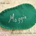 St Patricks Day Baby Loafers - Felt Baby Shoes - Holiday Baby Gift - Can Be Personalized
