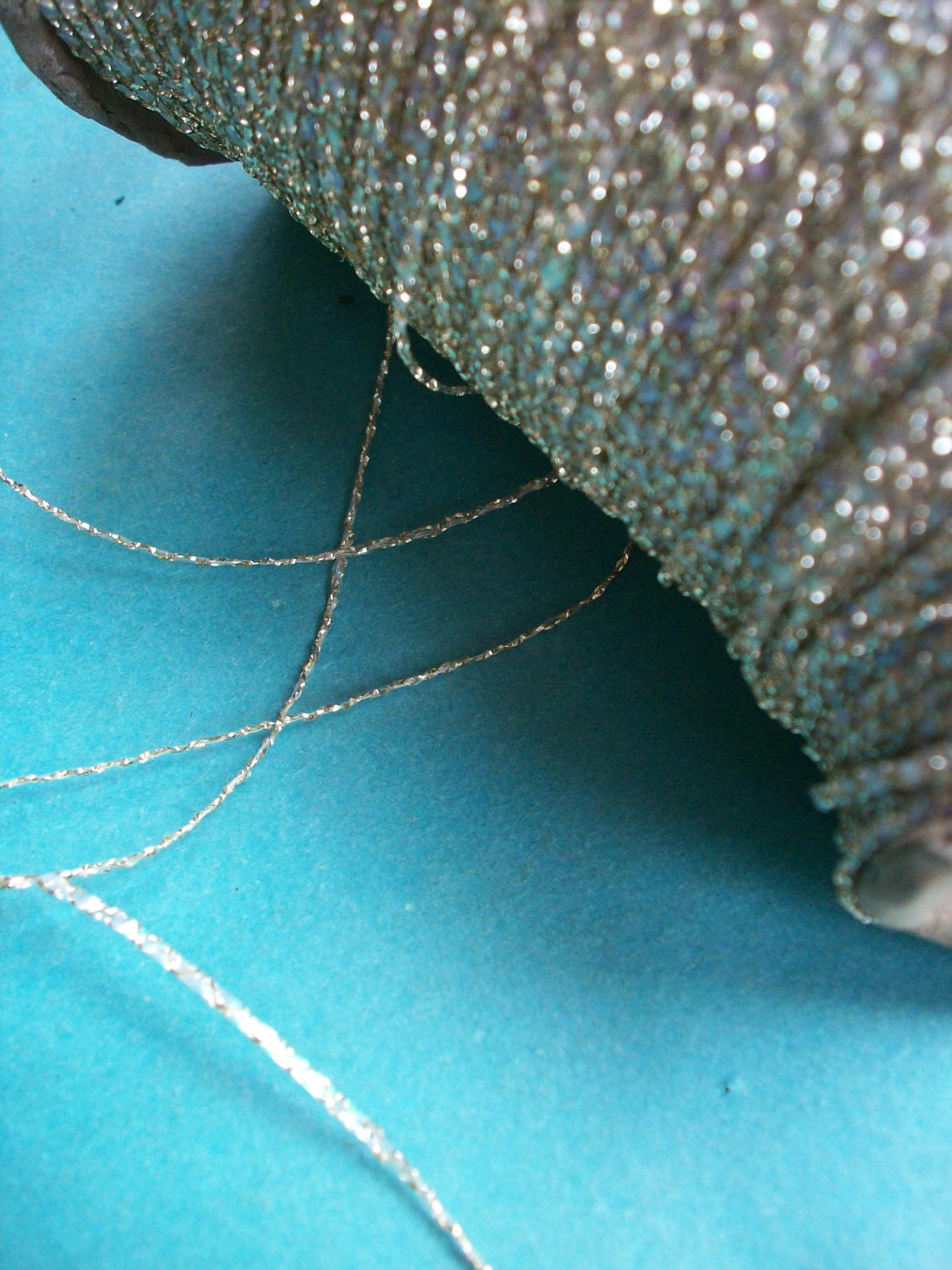 10 yds. of an unusual vintage luminescent trim