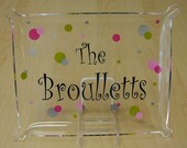 Personalized Acrylic Tray Platter