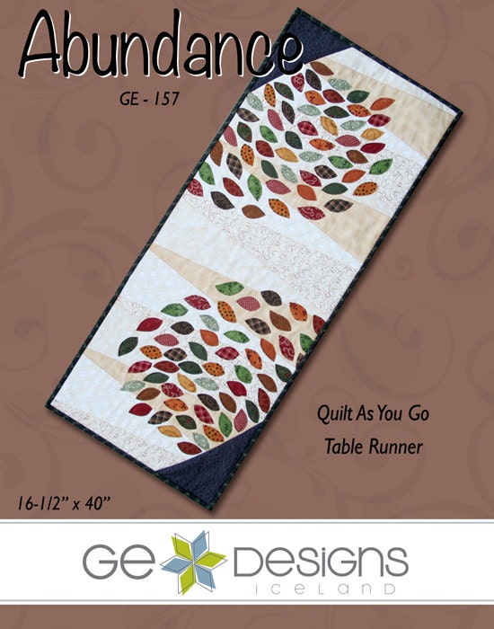Abundance - Table Runner Pattern