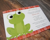Frog Shower or Party Invitation Deposit