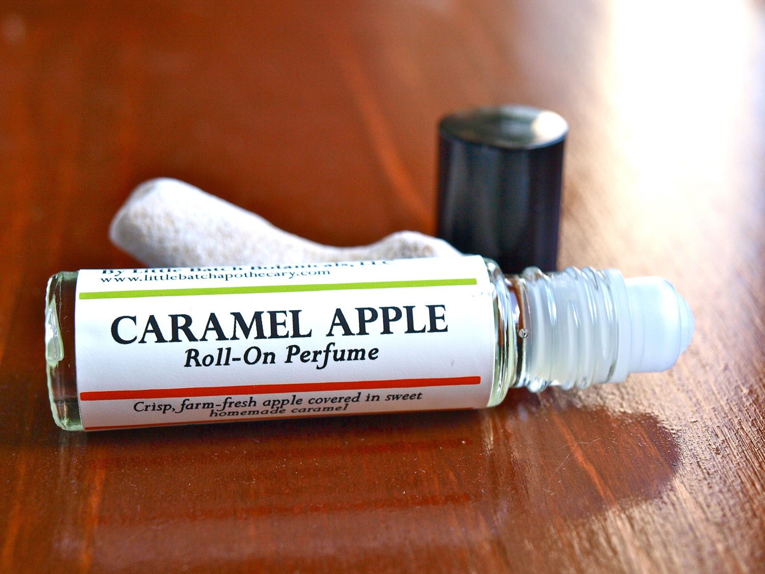 Caramel Apple Perfume Oil, vegan perfume oil, Halloween perfume oil, fall perfume oil, autumn perfume oil