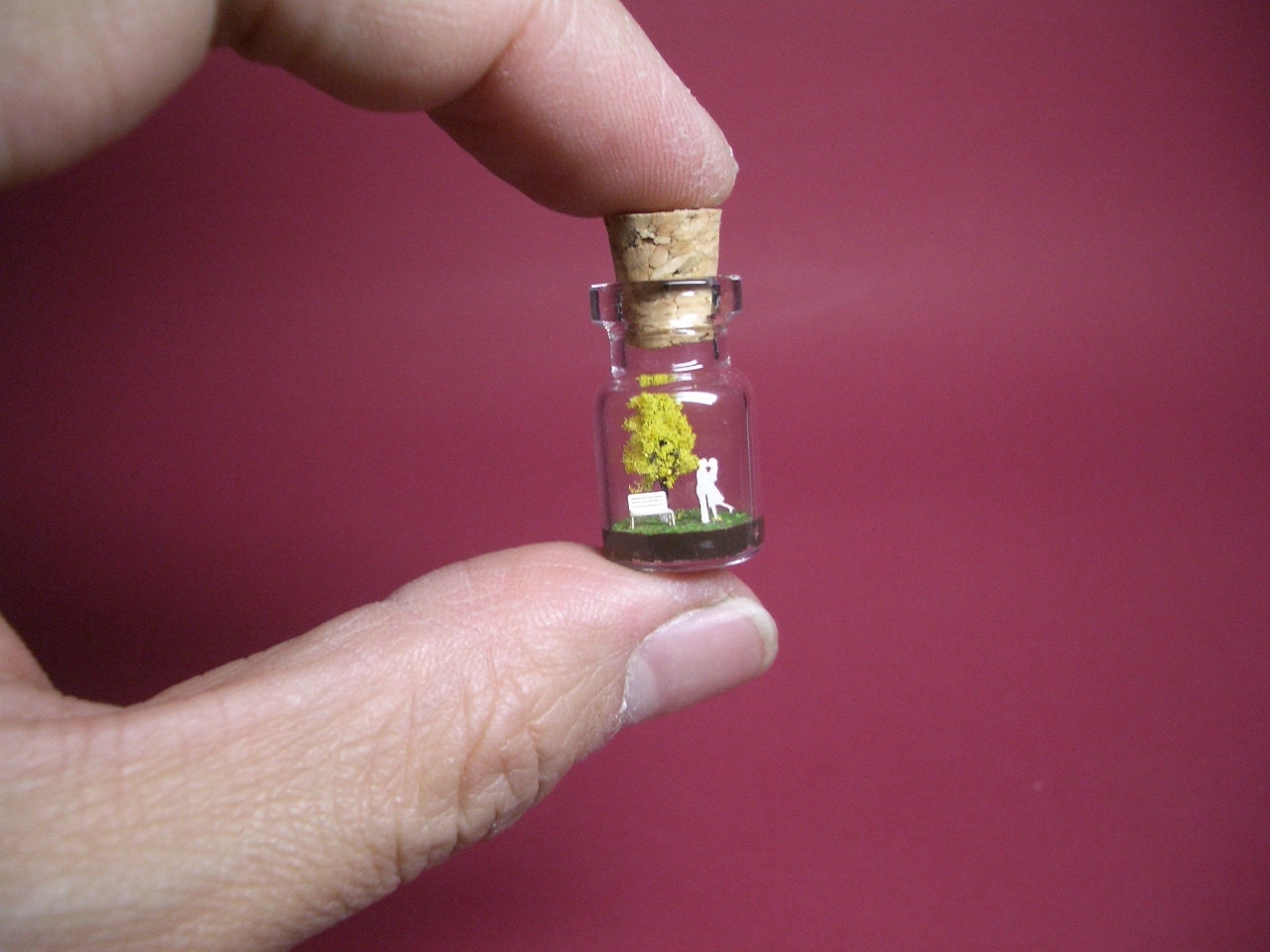 Tiny yellow tree and a couple  ver.1 -new design-