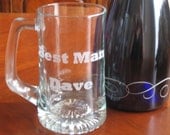 Set of 11 Wedding Party Beer Mugs
