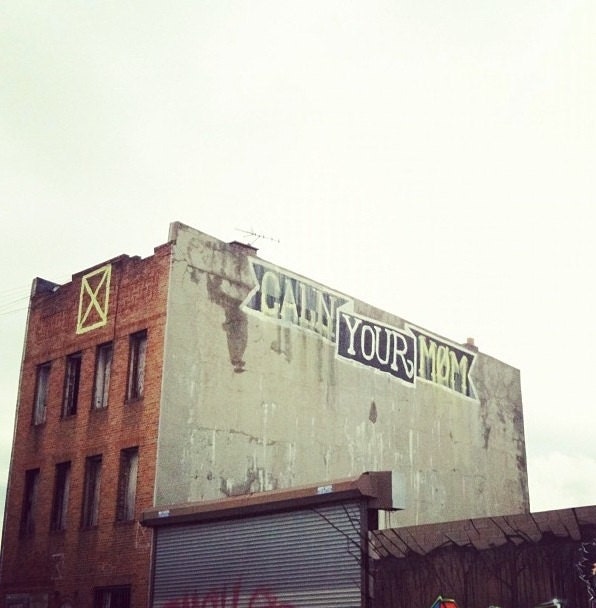 8x8 Fine Art Print: Brooklyn, Call Your Mom